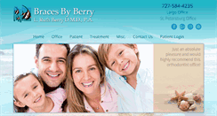 Desktop Screenshot of bracesbyberry.com